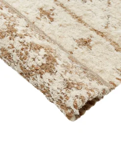 Tapete Em Algodao E Canhamo Creme 200 X 300 Cm Sanao