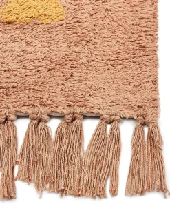 Tapete Em Algodao Laranja 160 X 230 Cm Igdir