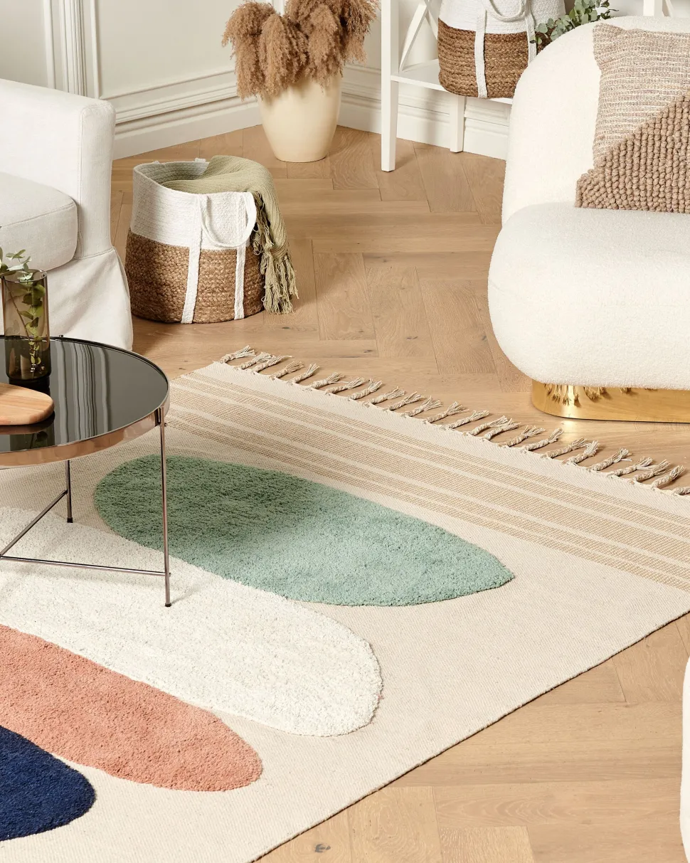 Tapete Em Algodao Multicolor 200 X 300 Cm Zeynak