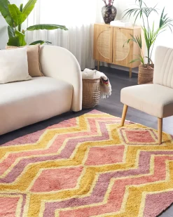 Tapete Em Algodao Multicolor 160 X 230 Cm Canakkale