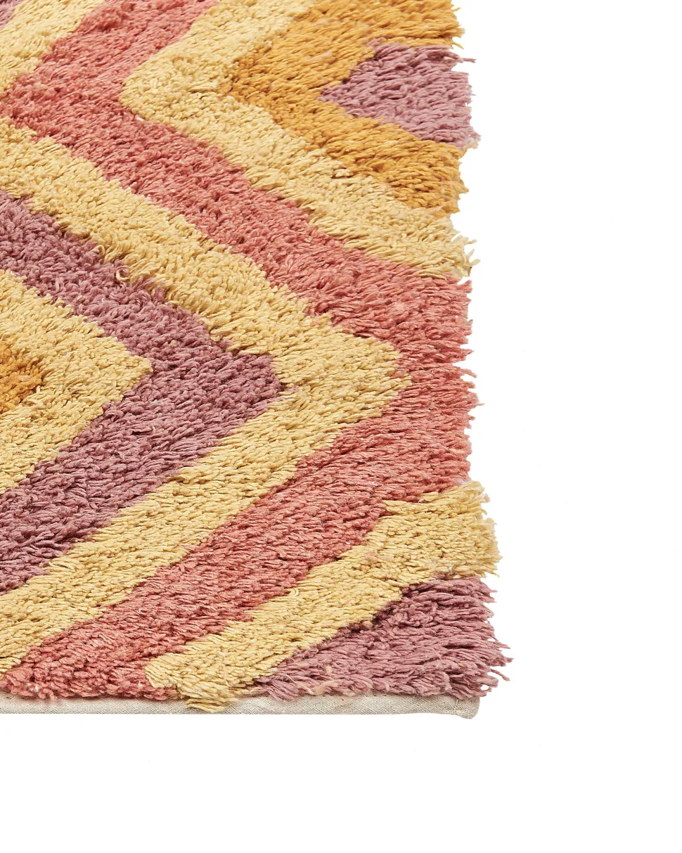 Tapete Em Algodao Multicolor 160 X 230 Cm Canakkale