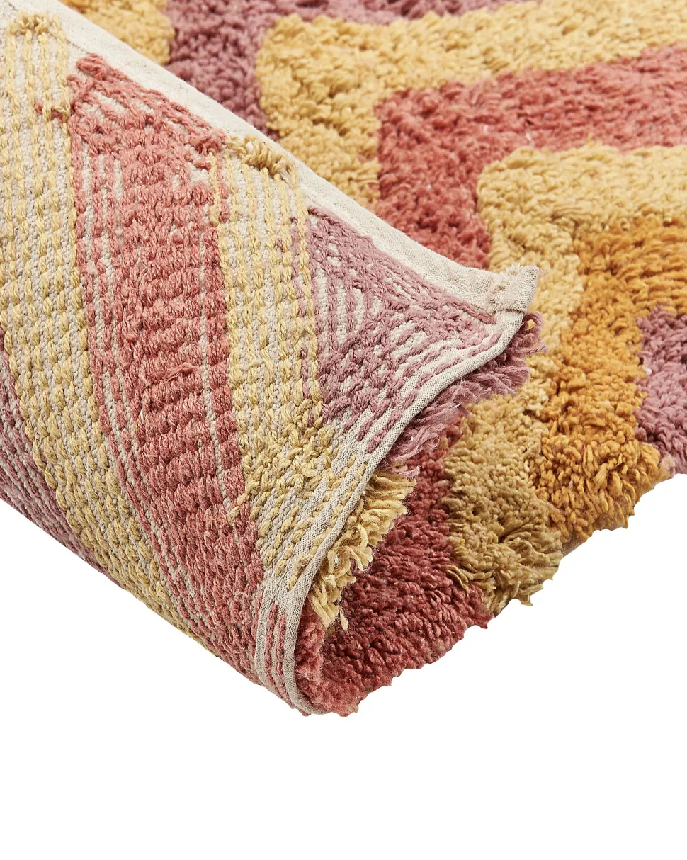 Tapete Em Algodao Multicolor 160 X 230 Cm Canakkale