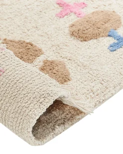 Tapete Em Algodao Multicolor 160 X 230 Cm Daran