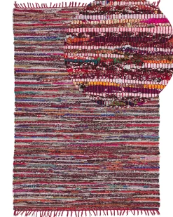 Tapete Em Algodao Multicolor 140 X 200 Cm Danca