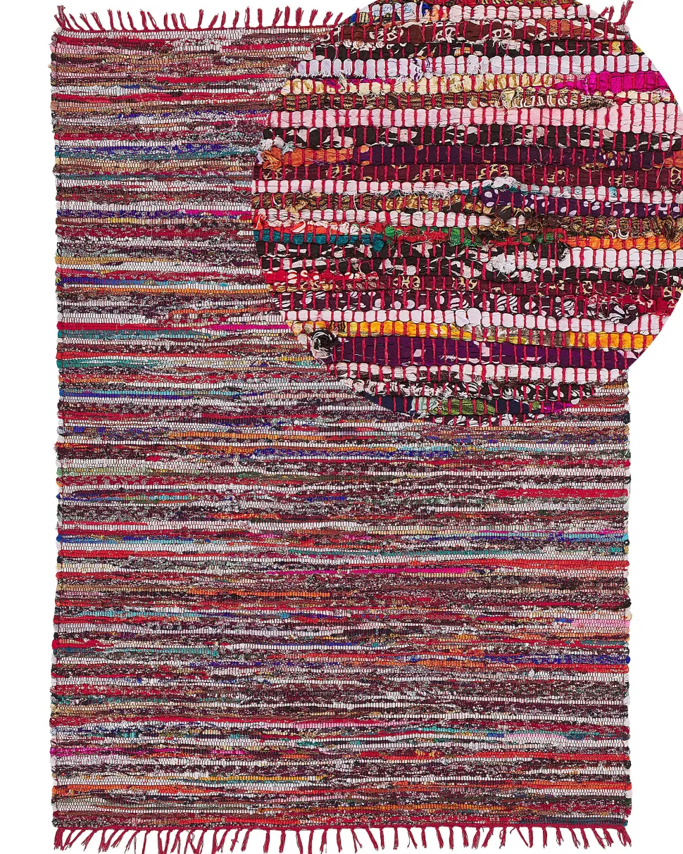 Tapete Em Algodao Multicolor 140 X 200 Cm Danca