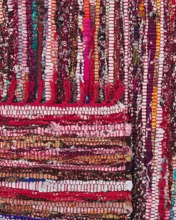 Tapete Em Algodao Multicolor 140 X 200 Cm Danca