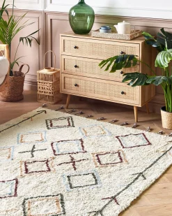 Tapete Em Algodao Multicolor 160 X 230 Cm Corum