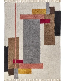 Tapete Em Algodao Multicolor 160 X 230 Cm Niksar