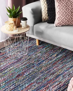 Tapete Em Algodao Multicolor 160 X 230 Cm Alanya