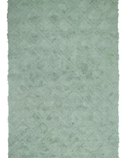 Tapete Em Algodao Verde 160 X 230 Cm Hatay