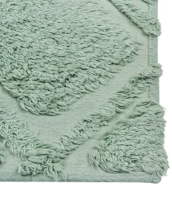 Tapete Em Algodao Verde 160 X 230 Cm Hatay