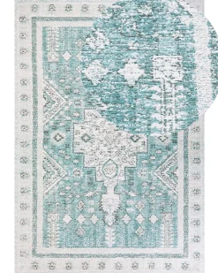 Tapete Em Algodao Verde Menta 160 X 230 Cm Fulla