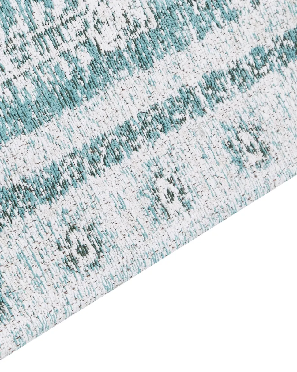 Tapete Em Algodao Verde Menta 160 X 230 Cm Fulla