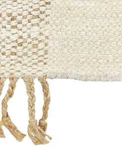 Tapete Em Juta Creme 160 X 230 Cm Hamzalar