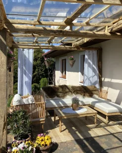 Tapete Em Juta Creme 160 X 230 Cm Berissa