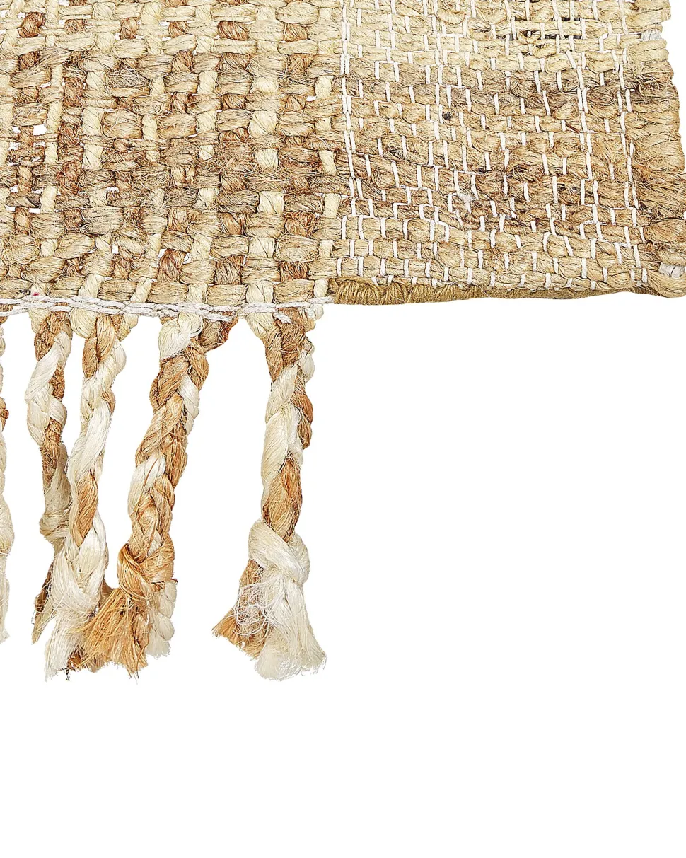 Tapete Em Juta Creme 160 X 230 Cm Berissa