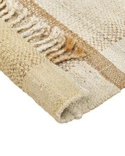 Tapete Em Juta Creme 160 X 230 Cm Yelmez