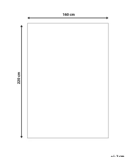 Tapete Em La Azul E Cinzenta 160 X 230 Cm Akkaya