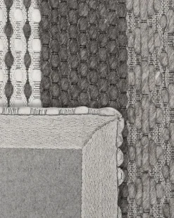 Tapete Em La Cinzenta 160 X 230 Cm Akkaya