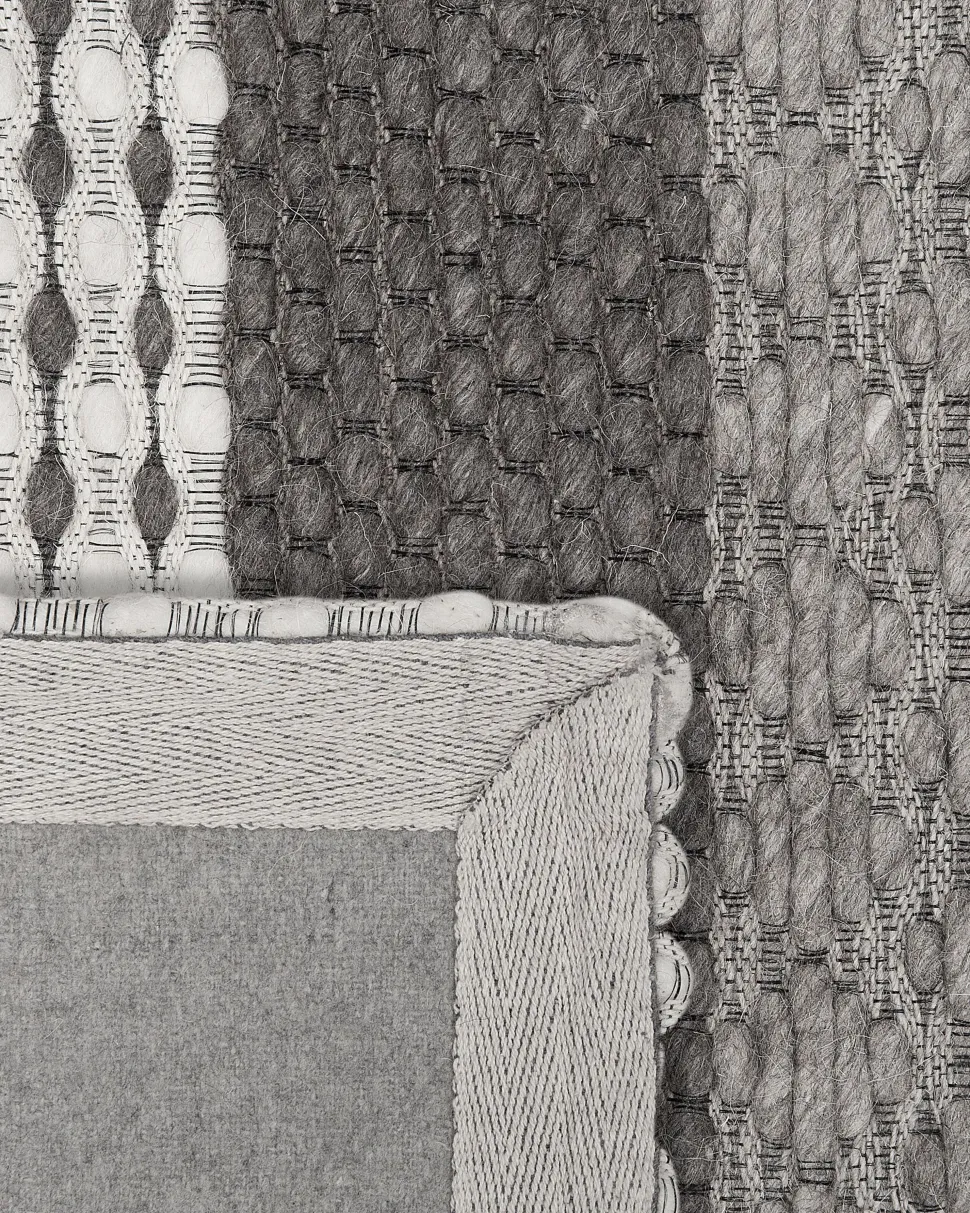 Tapete Em La Cinzenta 160 X 230 Cm Akkaya