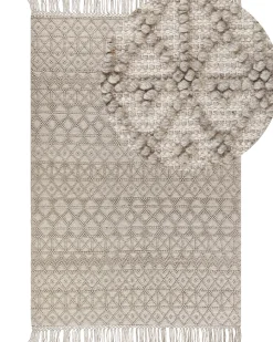 Tapete Em La Cor De Areia 200 X 300 Cm Alucra