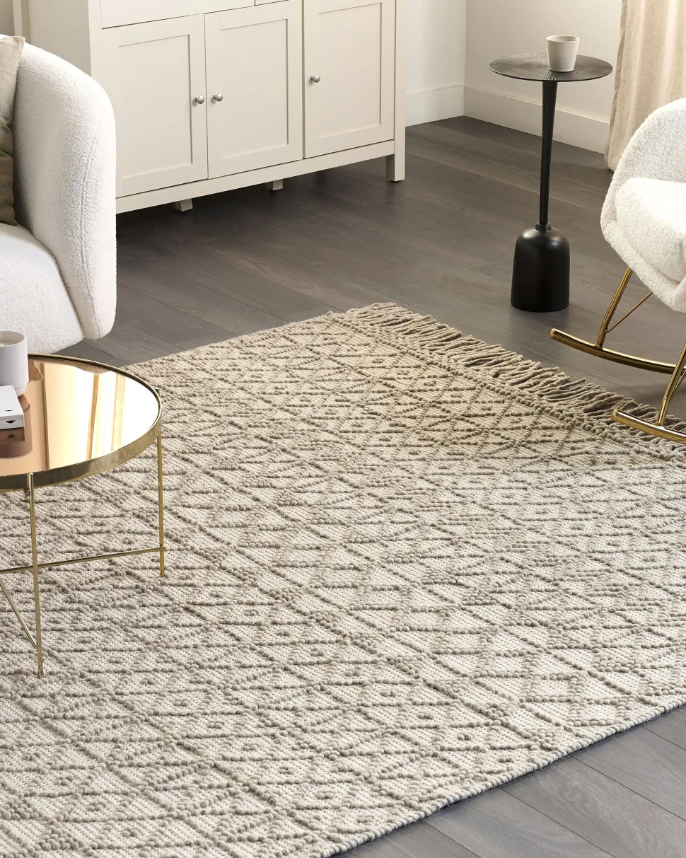 Tapete Em La Cor De Areia 200 X 300 Cm Alucra