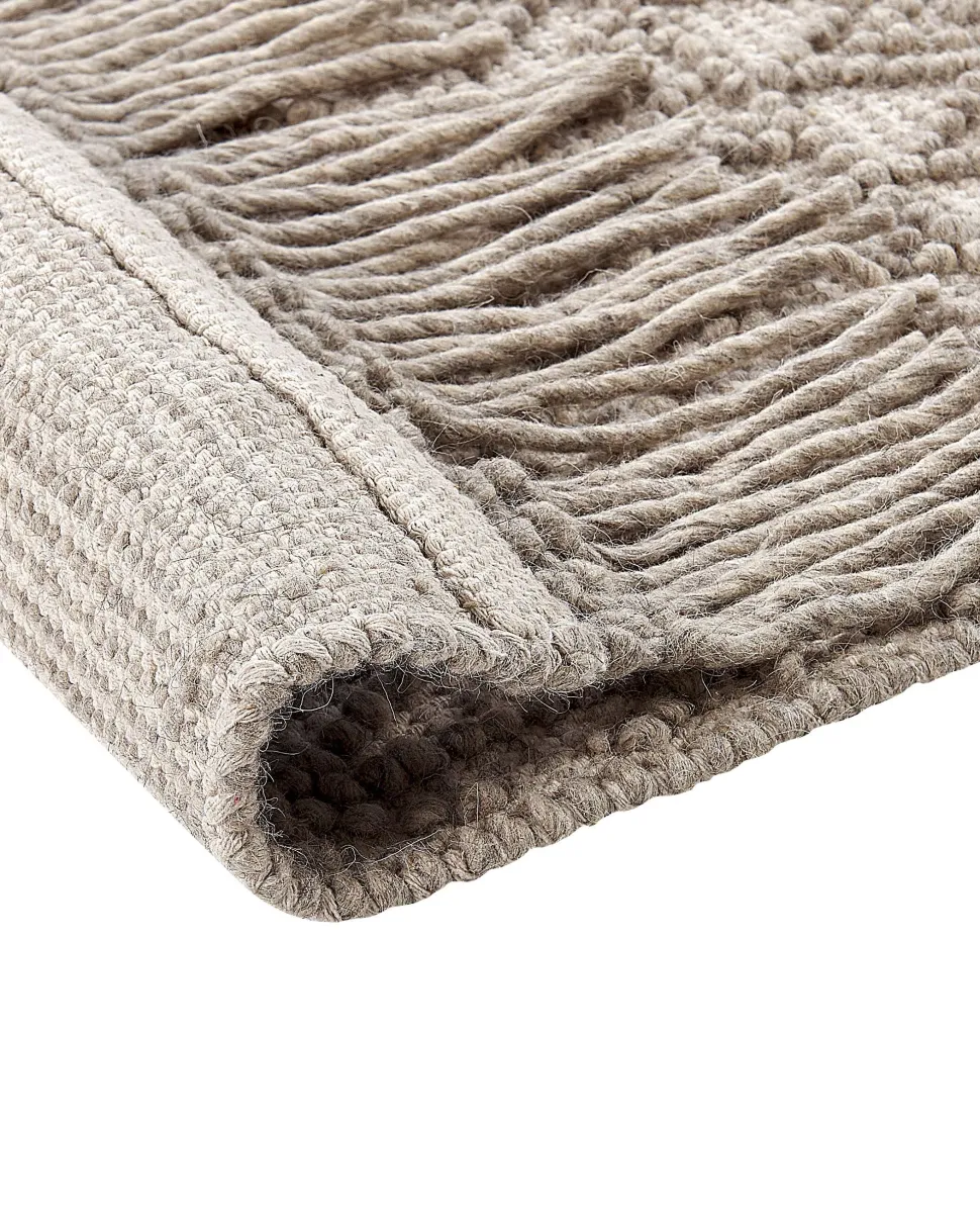 Tapete Em La Cor De Areia 200 X 300 Cm Alucra