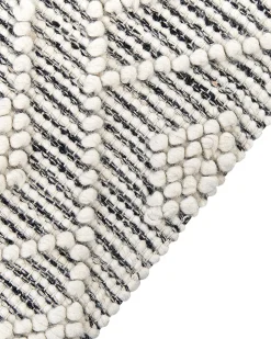 Tapete Em La Preta E Branca 160 X 230 Cm Kavak