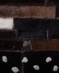 Tapete Em Pele Genuina Castanha 160 X 230 Cm Akseki