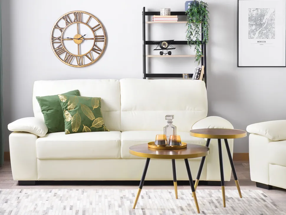 Tapete Em Pele Genuina Cinzenta 160 X 230 Cm Ahilli