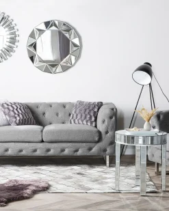 Tapete Em Pele Genuina Cinzenta 160 X 230 Cm Agacli