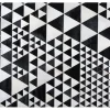 Tapete Em Pele Genuina Preta E Branca 160 X 230 Cm Odemis