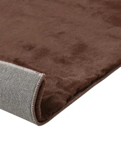 Tapete Em Pele Sintetica De Coelho Castanho 160 X 230 Cm Mirpur