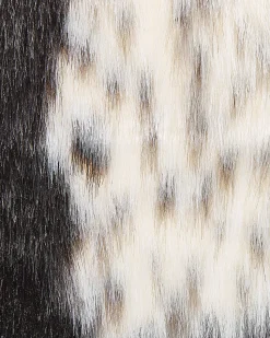 Tapete Em Pele Sintetica Com Padrao Em Preto E Branco 60 X 90 Cm Nambung