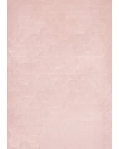Tapete Em Pele Sintetica De Coelho Rosa 160 X 230 Cm Thatta
