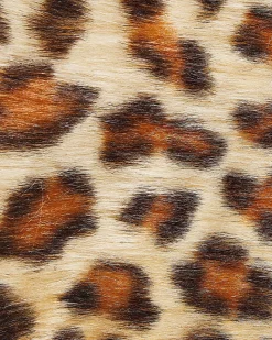 Tapete Em Pele Sintetica Com Padrao De Leopardo 60 X 90 Cm Nambung