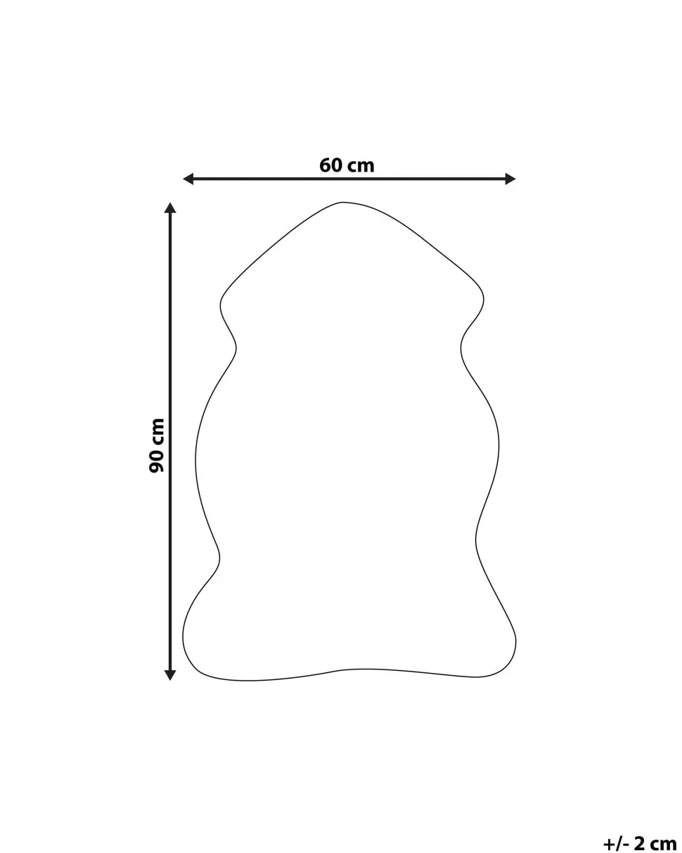 Tapete Em Pele Sintetica Com Padrao De Leopardo 60 X 90 Cm Nambung