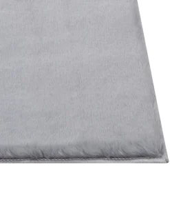 Tapete Em Pele Sintetica De Coelho Cinzento 160 X 230 Cm Mirpur