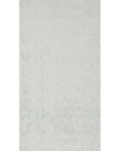 Tapete Em Pele Sintetica De Coelho Cinzenta Clara 80 X 150 Cm Thatta