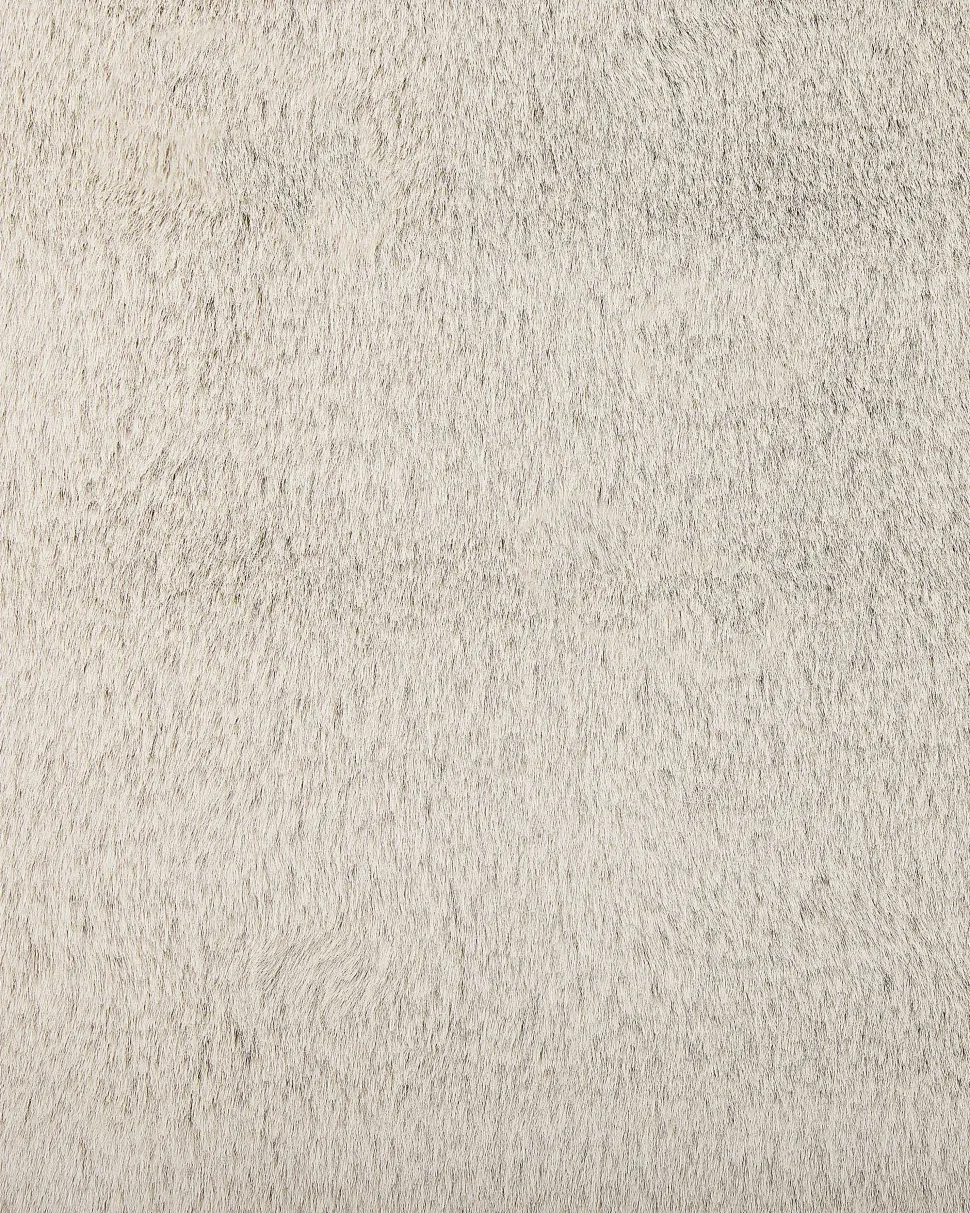 Tapete Em Pele Sintetica De Coelho Creme 60 X 90 Cm Undara