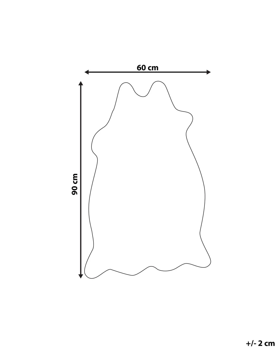Tapete Em Pele Sintetica Com Padrao De Zebra 60 X 90 Cm Nambung