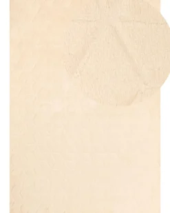 Tapete Em Pele Sintetica De Coelho Creme 160 X 230 Cm Thatta