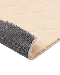 Tapete Em Pele Sintetica De Coelho Creme 160 X 230 Cm Thatta