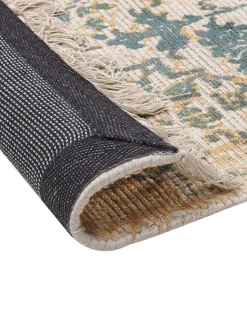 Tapete Em Viscose Amarela E Verde 160 X 230 Cm Boyali