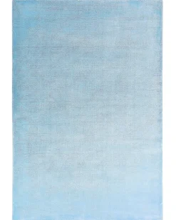 Tapete Em Viscose Azul Claro 160 X 230 Cm Gesi Ii