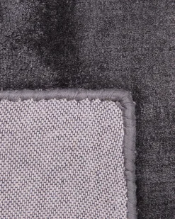 Tapete Em Viscose Cinzenta Escura 160 X 230 Cm Gesi Ii