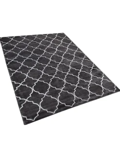 Tapete Em Viscose Cinzento 160 X 230 Cm Yelki