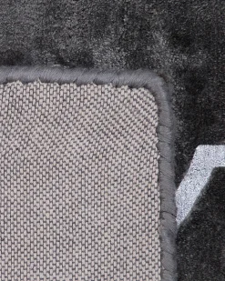 Tapete Em Viscose Cinzento 160 X 230 Cm Yelki