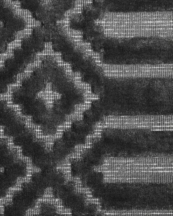 Tapete Em Viscose Cinzenta Escura 160 X 230 Cm Adatepe