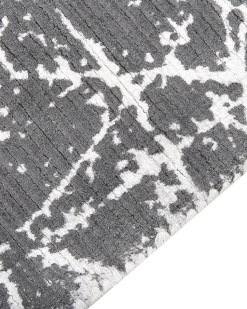 Tapete Em Viscose Cinzenta 160 X 230 Cm Hanli